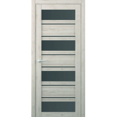 Дверь межкомнатная ALBERO West МОНТАНА Кремовый, стекло графит Дверь межкомнатная ALBERO West МОНТАНА Кремовый, стекло графит